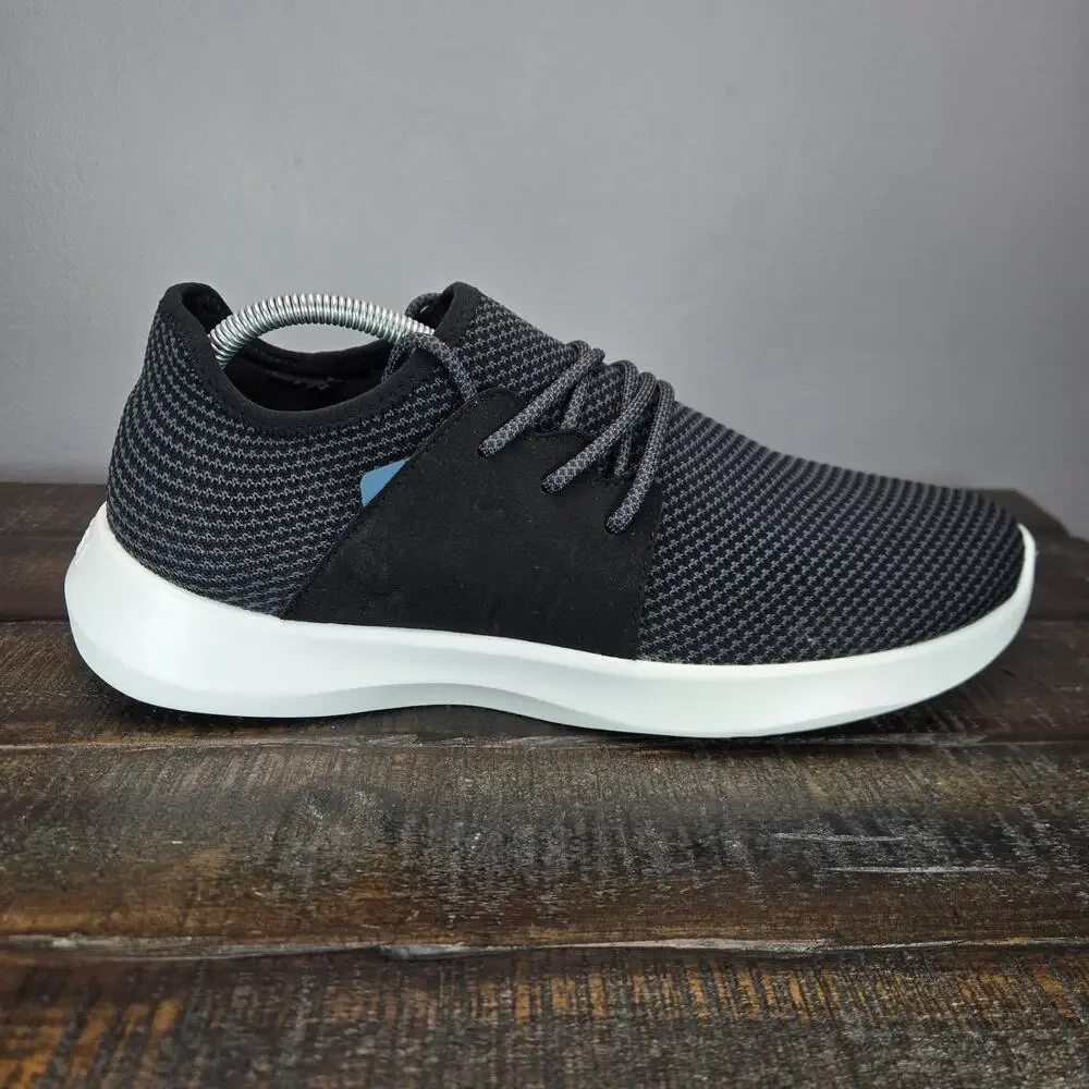 NEW Vessi Everyday Classic Mens Size 7 Lace Up Waterproof Shoes Sneakers Black